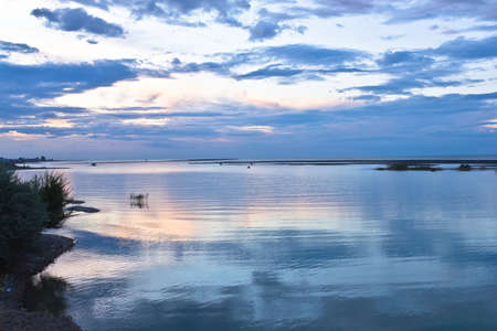 sea sunsetの写真素材