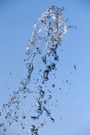 water freeze  fountain 