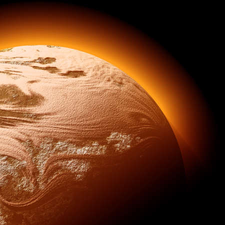 planet space star illustrationの写真素材