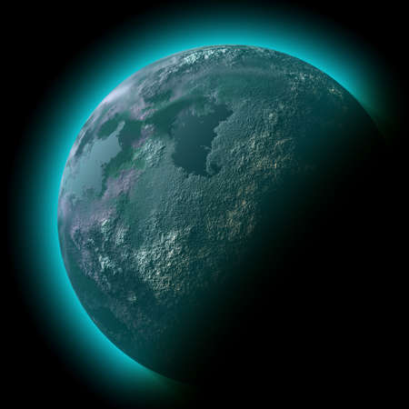 planet space illustration