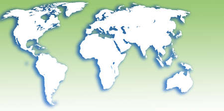 map world illustrationの写真素材