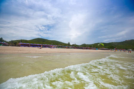 beach  sea  wave  landscapeのeditorial素材
