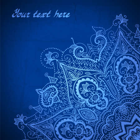 Blue abstract background. のイラスト素材