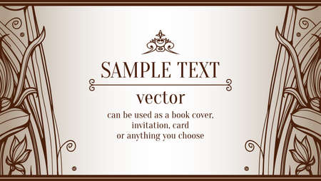 Seamless background. Abstract Retro Vintage background. Vector background. Card or invitation design element. Advertising design. Page decoration. Flat design icon. Red label. Frame/border design.のイラスト素材