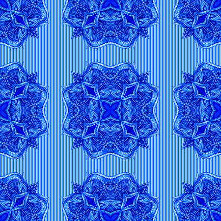 eamless pattern  Retro Vintage wedding greeting card  Blue background  Card or invitation  Vintage...
