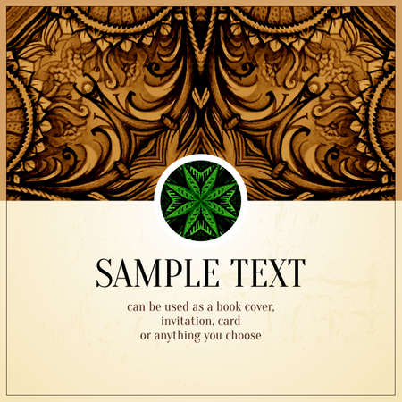 Hand drawn abstract background. のイラスト素材