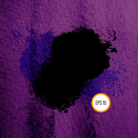 Abstract vector black and white watercolor background. Paper texture. Grunge design element. White background can be used for card, web design background, book cover...のイラスト素材