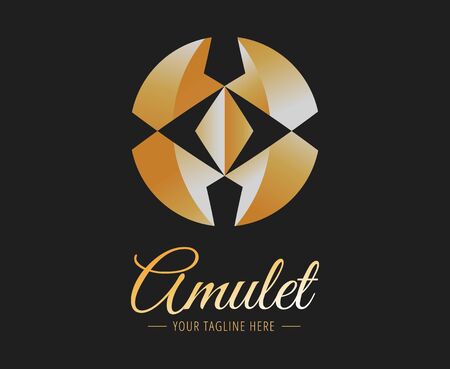 Abstract vector template for branding and flat designのイラスト素材