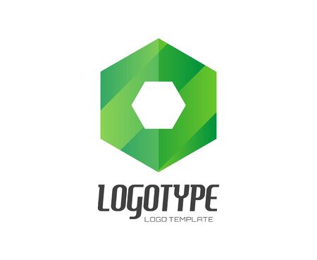 Abstract vector logo design elements. Arrows, labels, ribbons, symbols. Vector illustrationのイラスト素材