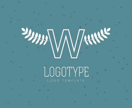Abstract vector vintage logo design elements. Arrows, labels, ribbons, symbols. Vector illustrationのイラスト素材
