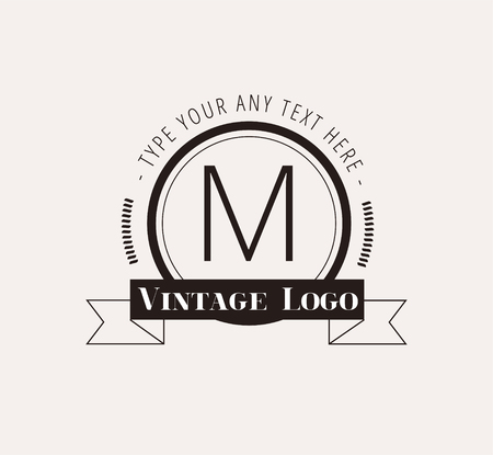 Abstract vector vintage  design elements set. Arrows, labels, ribbons, symbols. logo Vector illustrationのイラスト素材