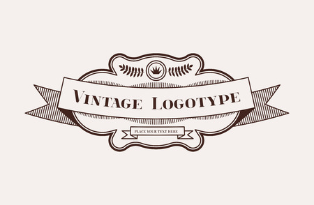 Vintage Hipster Design Element  のイラスト素材