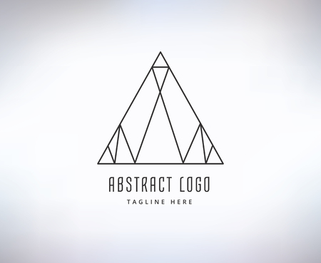 Abstract vector  element.  template, arrows, shape, text. Stock illustration for designのイラスト素材