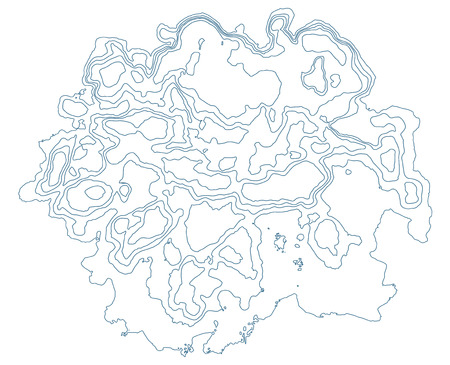 Global Earth Map on background. Texture, Island or Surface and Height symbol. Stock design element.のイラスト素材