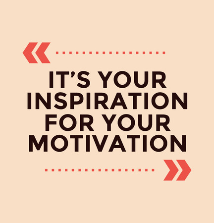 nspirational quote. Motivation, inspiration, quote and note. stock element for designのイラスト素材
