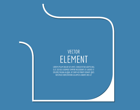 Abstract arrow element. Shape, Isolated, and White. Stock illustration for designのイラスト素材