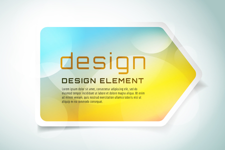 Vector banner infographic template. Processes presentation and information design, web structure, creative idea or paper, pattern, arrows, graph. Stock illustration. Design elementのイラスト素材