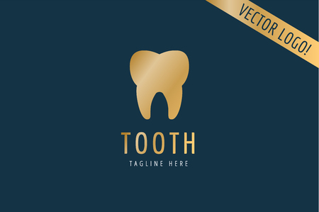 Tooth Icon vector logo template. Health, medical or doctor and dentist office symbols. Oral care, dental, dentist office, tooth health, oral care, tooth care, clinic. Stocks design elementの写真素材