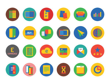Business logo icons set. Money, technology, bank finance and online payment, easy to pay, payment and banking, headphone, backs or cash, shop, phone, mobile infographic. Money icons. Online shoppingの写真素材