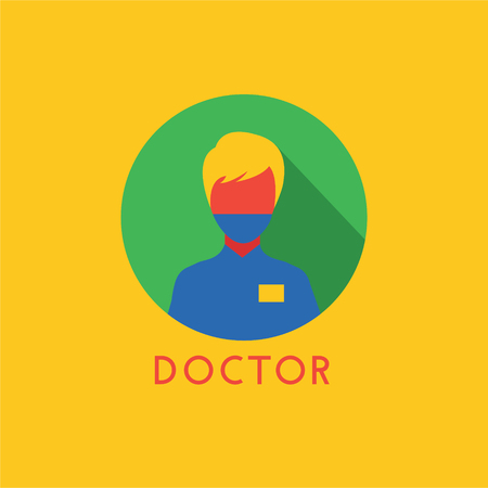Doctor Icon . Health, Tools or Tooth and Dentist symbols.の写真素材