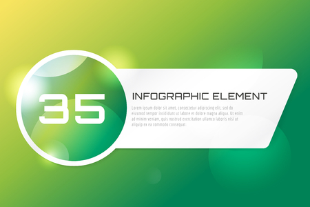 Information infographics design. Infographics statistic vector. Infographic for presentation. Infographic banner or infographic elements. Infographic arrows information set. Numbers and lettersのイラスト素材
