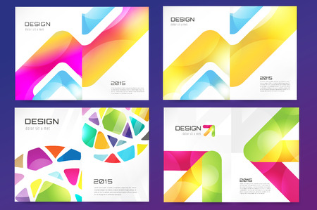 Abstract brochure or flyer design template. Book design, blank, print design, journal. Brochure vector. Brochure template. Flyer design. Flyer template. Brochure abstract design. Brochure backgroundのイラスト素材