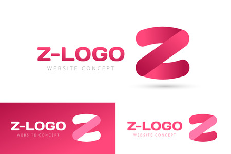 Abstract Z character vector logo icon template. Power z vector, z letter logo, web studio, design studio, round shape,z logo icon, company z logo, abstract logo, design element, creative idea. Companyのイラスト素材
