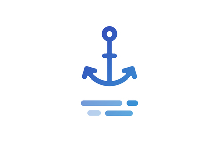 Anchor vector  icon のイラスト素材