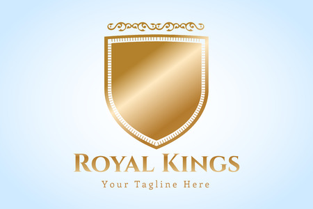 Vintage old style shield icon. のイラスト素材