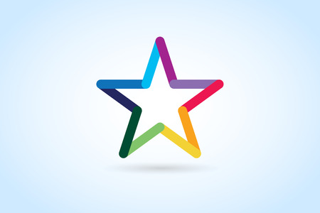  Star astrology symbol.のイラスト素材
