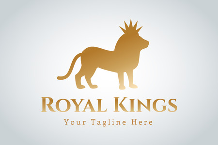 Royal Lion icon.のイラスト素材