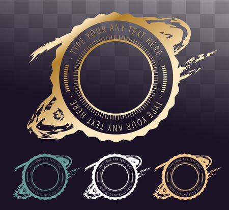 Retro vintage badge stamp. のイラスト素材