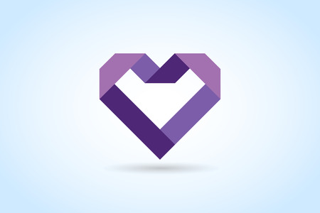 Heart icons vector