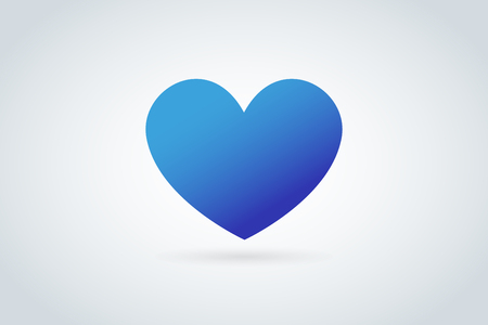 Heart icon vector logo. Heart logo, heart shape. Togetherness concept. Together logo. Heart logo. Heart icon. Love, health or doctor and relations symbol. Heart vector logo, heart together icon logoのイラスト素材