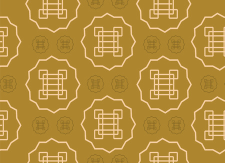Abstract chinese or asia seamless pattern background vector design. Asian pattern background. Seamless pattern background. Asia, India, China pattern background vectorのイラスト素材