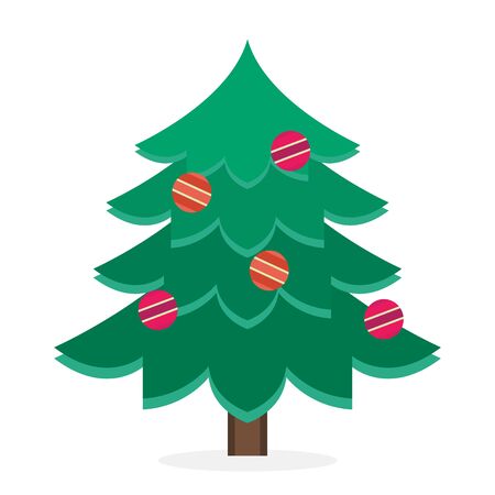 Christmas tree icons set. Christmas tree vector.のイラスト素材