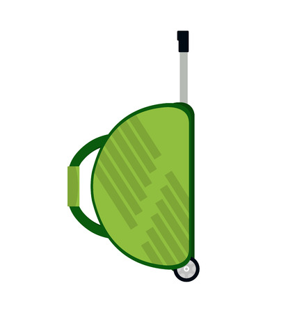 Travel bag vector illustration. Travel bag isolated on background. Travel bag symbol. Travel bag. Travel bag for traveling. Travel bag vector. Summer time, vacation, travelのイラスト素材