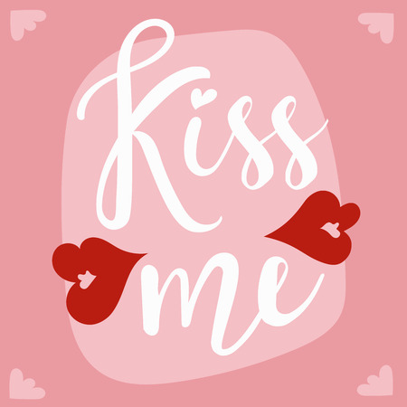 Happy Valentines Day greeting cards vector illustration. Valentine greeting card design. Valentine Day Layout design illustration. Love, romance. Red colors hearts and vintage calligraphy text labelsのイラスト素材