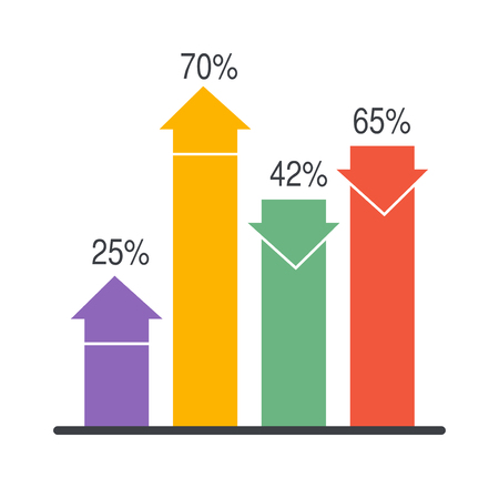 Infographic elements vector illustration.のイラスト素材
