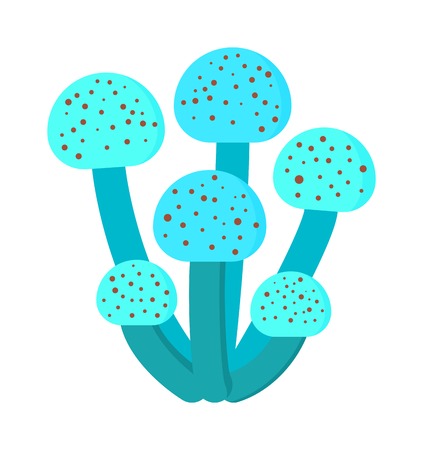 Mushrooms Illustration on white background. Mushrooms vector illustrations. Mushrooms symbol isolated. Mushrooms organic nature. Mushrooms isolatedのイラスト素材