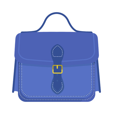 Briefcase business and briefcase concept. Briefcase luggage and document case briefcase. Document case finance businessman object. Businessman holding work briefcase vector illustration.のイラスト素材