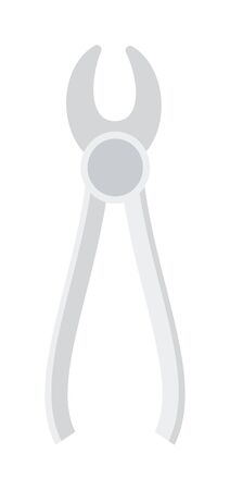 Dental hygiene medical concept flat style with cross section healthy tooth care icons vector.のイラスト素材