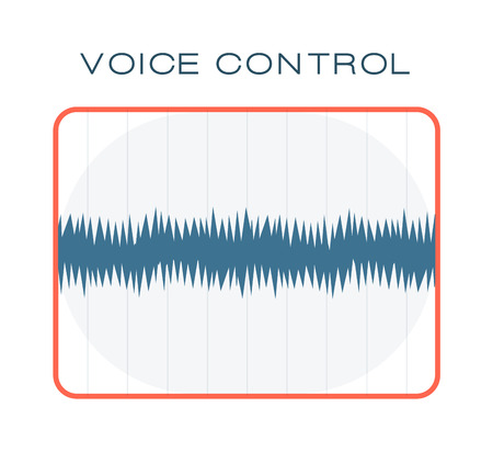 Oscillating wave and waveform sound chart letterbox equalizer. Sound chart technology waves. Blue frequency diagram of graphic audio equalizer for digital player sound chart oscillating waves vector.のイラスト素材