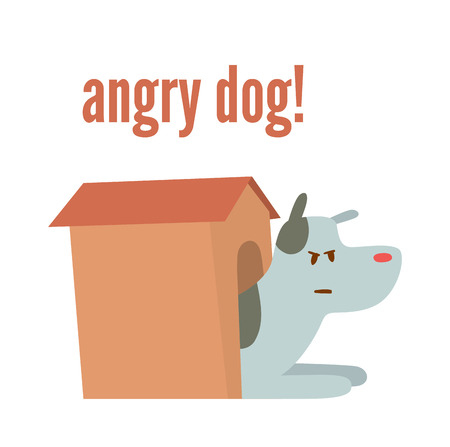 Dog house vector illustration. Doghouse isolated on white background. Dog house vector icon illustration. Doghouse isolated vector. Dog house flat silhouetteのイラスト素材