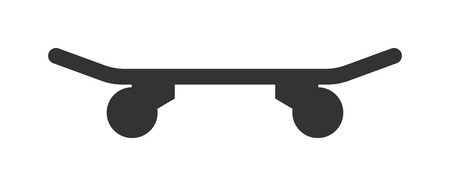 Graphics silhouette skateboard icon extreme street sport symbol vector. Street skateboard icon and sport skateboard icon. Skateboard icon art deck skater symbol recreation fun equipment.のイラスト素材