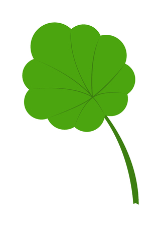 Vector tropical leaves Green tree leave. Natural green leaf isolated. Leaf element floral color garden art. Tropical leave tree element. Natural green tropical leave flat styleのイラスト素材