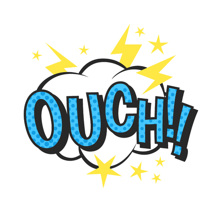 Pop art comic speech bubble boom effects vector. Bubble boom speech and pop explosion bang bubble boom. Communication cloud fun humor book splash element abstract funny balloon.のイラスト素材