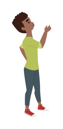 Funny handsome man with hipster hair smiling. Hipster boy vector and hipster boy character. Style handsome hipster boy and hipster boy vintage stylish face.のイラスト素材