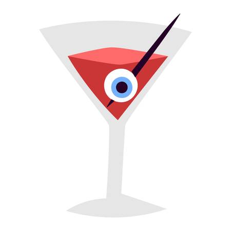 Halloween symbol icon vector isolated on whiteのイラスト素材