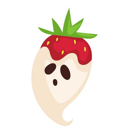 Halloween cake symbol vector autumn fear creepy traditional sign. Halloween horror design icon. Celebration october halloween symbol.のイラスト素材